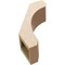 Ekena Millwork 5-inch W x 12-inch D x 16-inch H Legacy Rough Cedar Woodgrain TimberThane Knee Brace, Primed BRCUR05X12X16LECRCPR - alternate 5